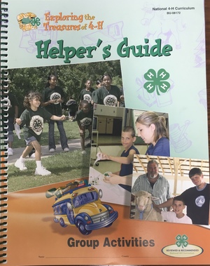 Exploring the Treasures of 4-H Helper's Guide Exploring the Treasures of 4-H Helper's Guide
