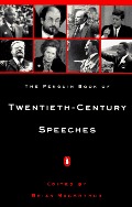 20th-Century Speeches, The Penguin Book of 20th-Century Speeches, The Penguin Book of
