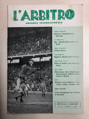 L'Arbitro - Edizione Internazionale - Anno IV - N. 2 - 1958/12 L'Arbitro - Edizione Internazionale - Anno IV - N. 2 - 1958/12