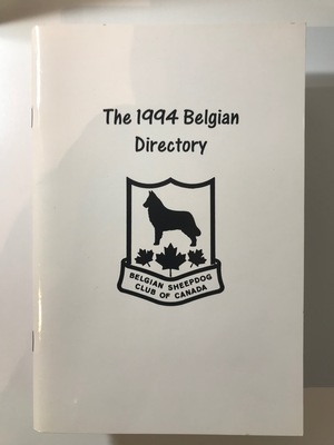 1994 Belgian Directory, The 1994 Belgian Directory, The