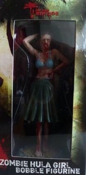 DEAD ISLAND RIPTIDE Zombie Hula Girl Bobblehead Figurine DEAD ISLAND RIPTIDE Zombie Hula Girl Bobblehead Figurine
