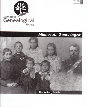 Minnesota Genealogist 46_02 Summer 2015 Minnesota Genealogist 46_02 Summer 2015