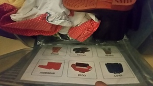 Clothes and labels Clothes and labels