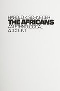 Africans: An Ethnological Account, The Africans: An Ethnological Account, The