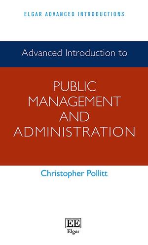 Advanced Introduction to Public Management and Administration Advanced Introduction to Public Management and Administration