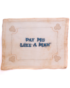 “Pay Me Like A Man” Embroidery “Pay Me Like A Man” Embroidery