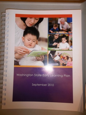 Washington State Early Learning Plan September 2010 Washington State Early Learning Plan September 2010