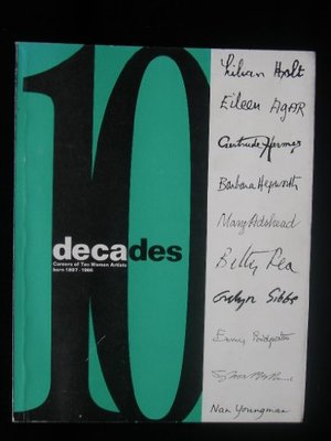 10 Decades: Careers of Ten Women Artists born 1897-1906.
Import 10 Decades: Careers of Ten Women Artists born 1897-1906.
Import