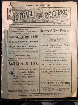 Football Referee - 1928-10 - October, The Football Referee - 1928-10 - October, The
