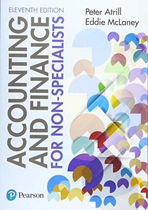 Accounting & Finance For Non Specialists Accounting & Finance For Non Specialists