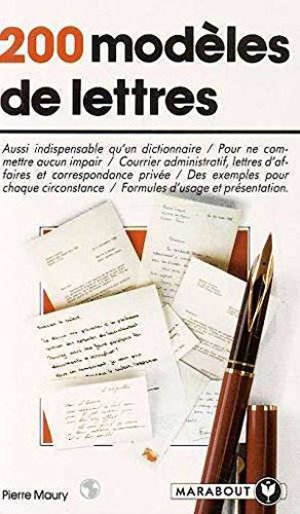200 Modeles De Lettres 200 Modeles De Lettres