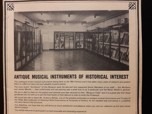 Antique Musical Instruments of Historical Interest Antique Musical Instruments of Historical Interest