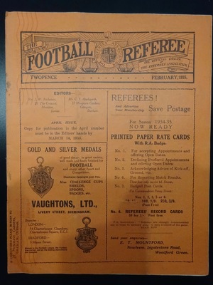 Football Referee - 1935-02 - February, The Football Referee - 1935-02 - February, The
