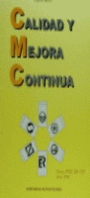 Calidad y mejora continua Calidad y mejora continua