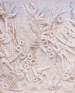 Floral Weaving + Embroidery Floral Weaving + Embroidery