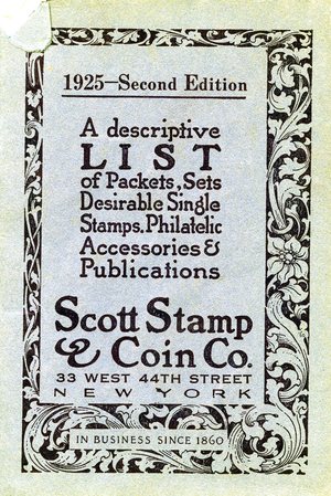 1925 Price List of Sets, Packets: Postage Stamps Albums & Philatelic Accessories 1925 Price List of Sets, Packets: Postage Stamps Albums & Philatelic Accessories