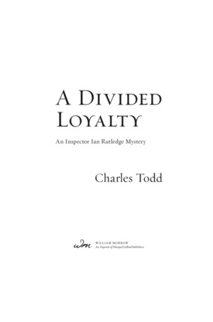 Divided Loyalty, A Divided Loyalty, A