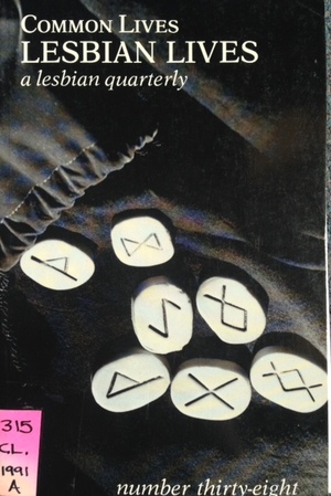 Common Lives, Lesbian Lives N.38 Common Lives, Lesbian Lives N.38