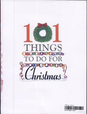 101 Things to Do for Christmas 101 Things to Do for Christmas