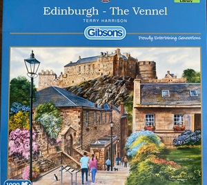 Edinburgh The Vennel - 1000 Piece Edinburgh The Vennel - 1000 Piece