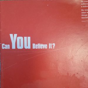 Can You Believe It? Can You Believe It?