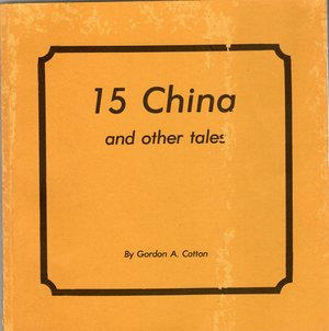 15 China and Other Tales 15 China and Other Tales