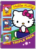 Hello Kitty Triple Pack (goes to the movies, saves the day, plays pretend) Hello Kitty Triple Pack (goes to the movies, saves the day, plays pretend)