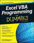 Excel VBA Programming For Dummies Excel VBA Programming For Dummies