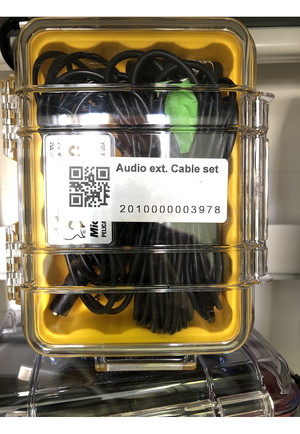 Audio ext. Cable set Audio ext. Cable set