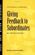 Giving Feedback to Subordinates Giving Feedback to Subordinates