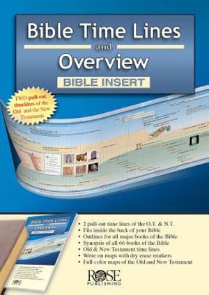 Bible Time Lines and Overview - Bible Insert Bible Time Lines and Overview - Bible Insert