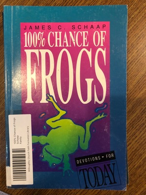 100% Chance of Frogs 100% Chance of Frogs