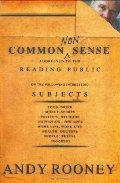 Common Nonsense Common Nonsense