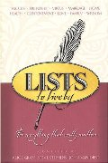 Lists to Live By: For Everything That Really Matters Lists to Live By: For Everything That Really Matters