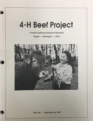 4-H Beef Project 4-H Beef Project