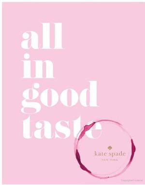 all in good taste all in good taste