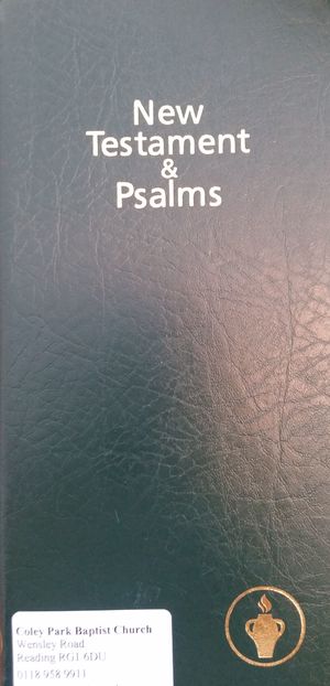 New Testament and Psalms (NIV) New Testament and Psalms (NIV)