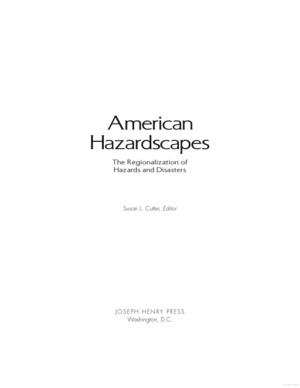 American Hazardscapes American Hazardscapes