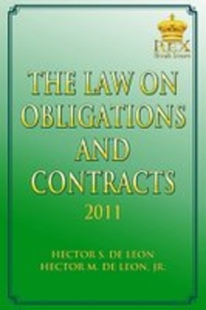 Law on Obligations and Contracts, The Law on Obligations and Contracts, The