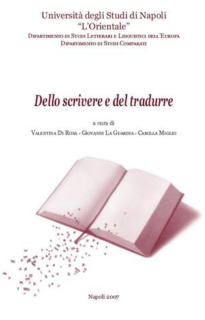 Dello scrivere a del tradurre 040 Dello scrivere a del tradurre 040
