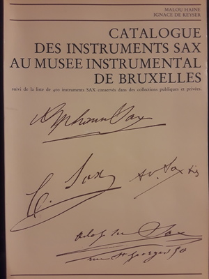 Catalogue Des Instruments Sax Au Musee Instrumental De Bruxelles Catalogue Des Instruments Sax Au Musee Instrumental De Bruxelles