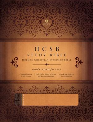 HCSB Study Bible, Brown/Tan LeatherTouch HCSB Study Bible, Brown/Tan LeatherTouch