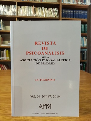 Revista de Psicoanálisis. N° 87 Revista de Psicoanálisis. N° 87
