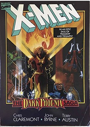 X-Men The Dark Phoenix Saga Variant Cover Comic Trade Paperback Marvel X-Men The Dark Phoenix Saga Variant Cover Comic Trade Paperback Marvel