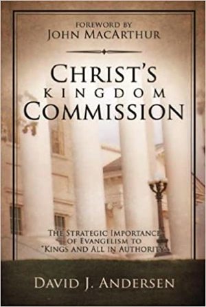 Christ's Kingdom Commission Christ's Kingdom Commission
