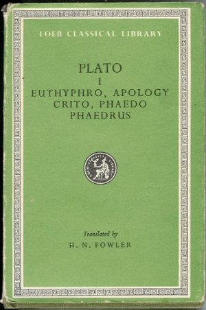Euthyphro (Loeb Classical Library) Euthyphro (Loeb Classical Library)