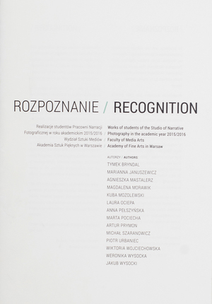 Rozpoznanie Rozpoznanie