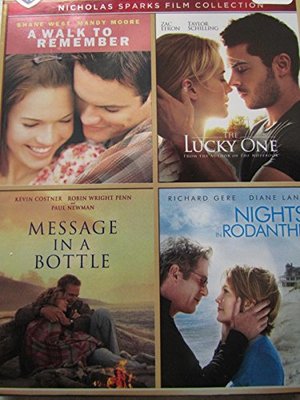 Best of Warner Bros 4 Film Favorites Nicholas Sparks Film Collection 4 DVD: A Walk to Remember; The Lucky One; Message in a Bottle; Nights in Rodanthe Best of Warner Bros 4 Film Favorites Nicholas Sparks Film Collection 4 DVD: A Walk to Remember; The Lucky One; Message in a Bottle; Nights in Rodanthe