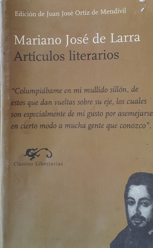 Artículos literarios (Clasicos (libertarias)) Artículos literarios (Clasicos (libertarias))