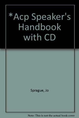 *ACP Speaker's Handbook with CD *ACP Speaker's Handbook with CD